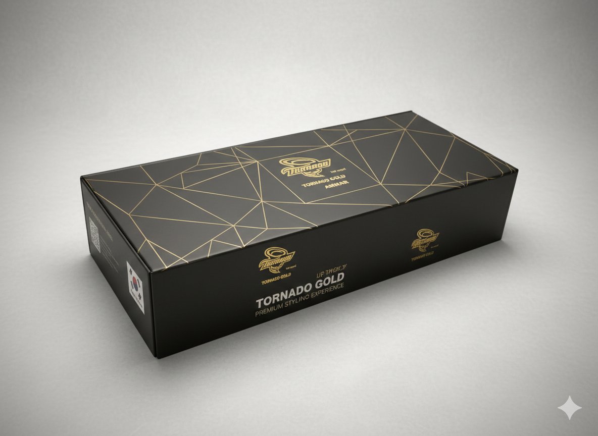 مكواة شعر TORNADO