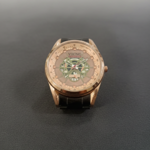 ساعة Viking Rose Gold