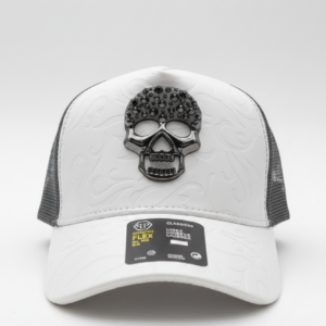 كاب جلد ابيض